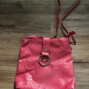 Hot pink pocket book